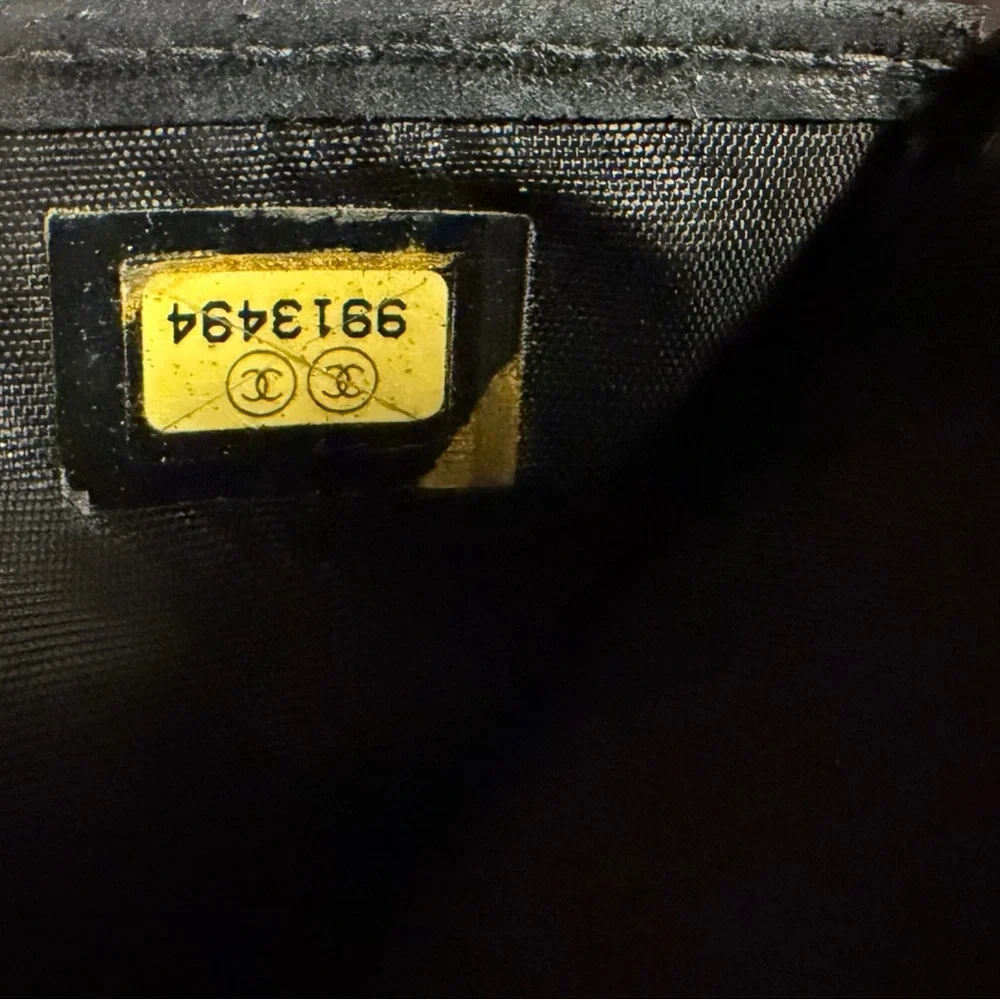 Chanel Caviar Timeless CC Long Wallet RICH BLACK LEATHER KISS Lock💋 - Picture 5 of 16